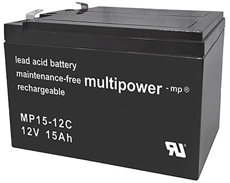 HÜCKMANN - Bleiakku 12V 15Ah MP15-12C