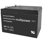 HÜCKMANN - Bleiakku 12V 15Ah MP15-12C