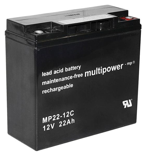 HÜCKMANN - Bleiakku 12V 22Ah MPC22-12i