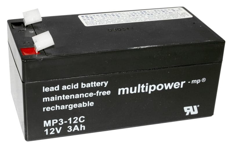 HÜCKMANN - Bleiakku 12V 3Ah MP3-12C
