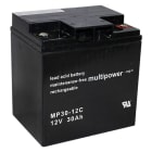 HÜCKMANN - Bleiakku 12V 30Ah MP30-12C