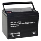 HÜCKMANN - Bleiakku 12V 36Ah MP36-12C