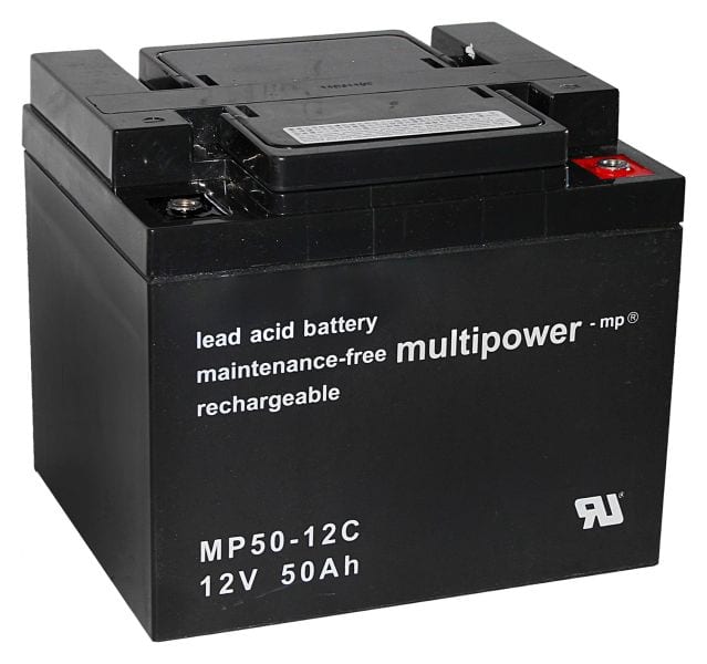 HÜCKMANN - Bleiakku 12V 50Ah MP50-12C