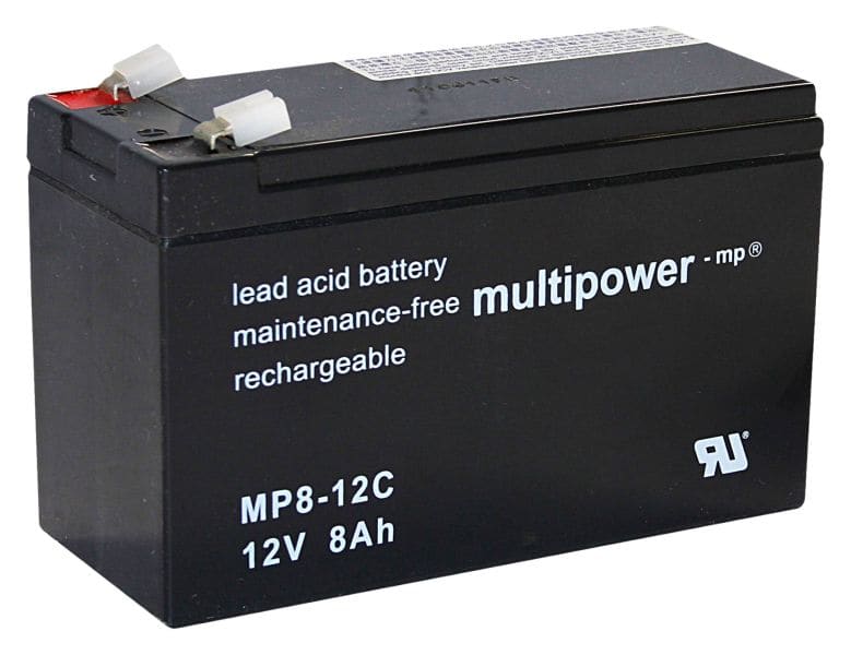 HÜCKMANN - Bleiakku 12V 8Ah MP8-12C