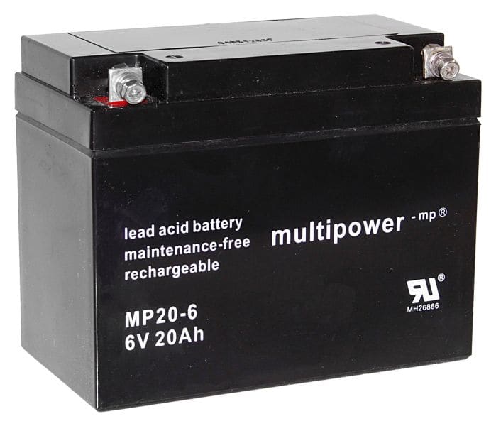 HÜCKMANN - Bleiakku 6V 20Ah MP20-6