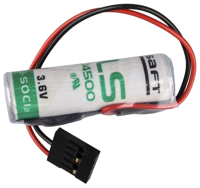 HÜCKMANN - Batterie Lithium 3,6V Mignon AA 2600mAh 5-poliger Universalstecker SAFT