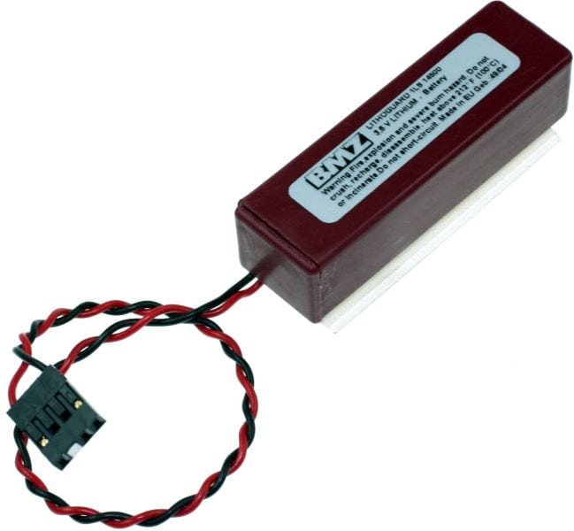 HÜCKMANN - Batterie Lithium 3,6V Mignon AA LS14500 Kabel und Stecker Saft