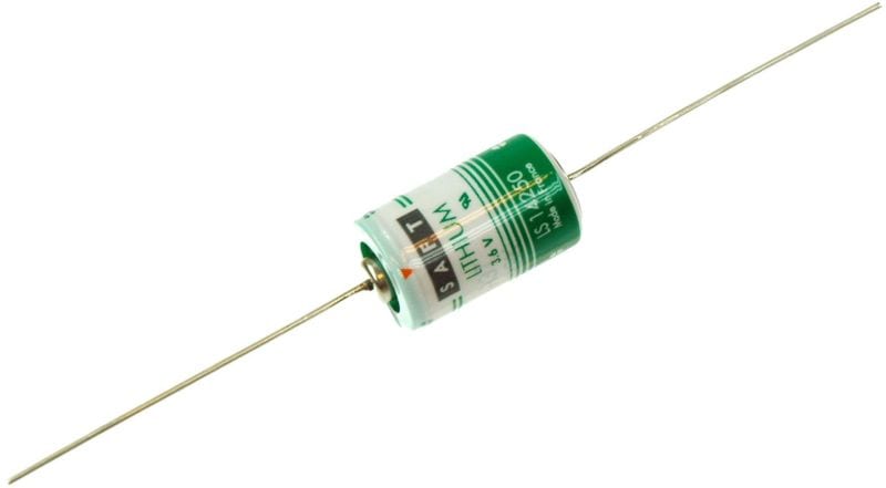 HÜCKMANN - Batterie Lithium 3,6V 1/2 AA LS14250 Axialdraht Saft