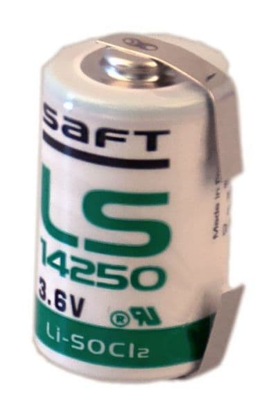 HÜCKMANN - Batterie Lithium 3,6V 1/2 AA LS14250 LF U-Form Saft