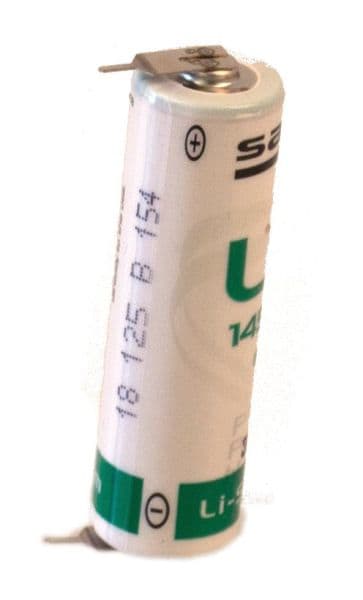 HÜCKMANN - Batterie Lithium 3,6V Mignon AA LS14500 pin +/- Saft