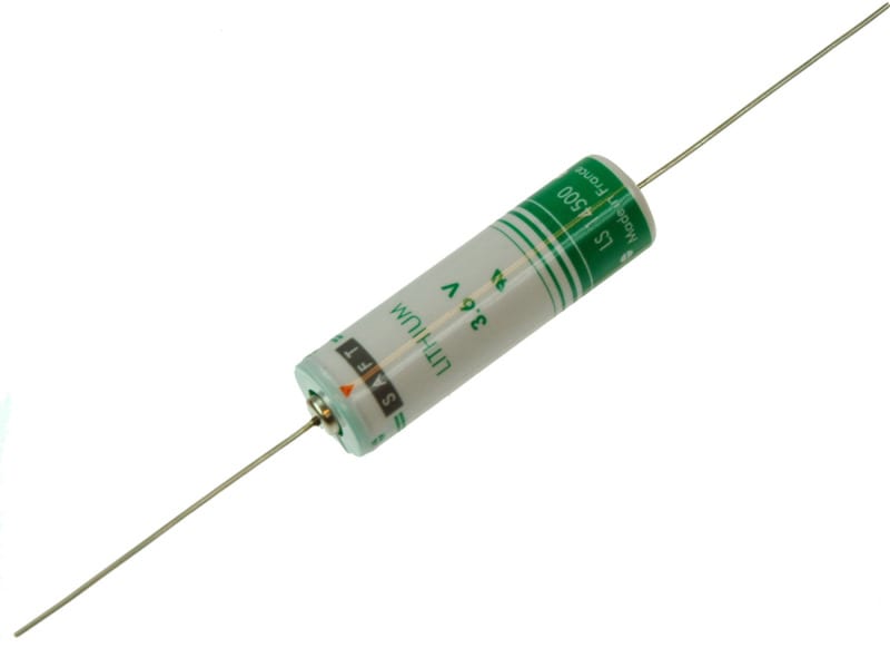 HÜCKMANN - Batterie Lithium 3,6V Mignon AA LS14500 Axialdraht Saft