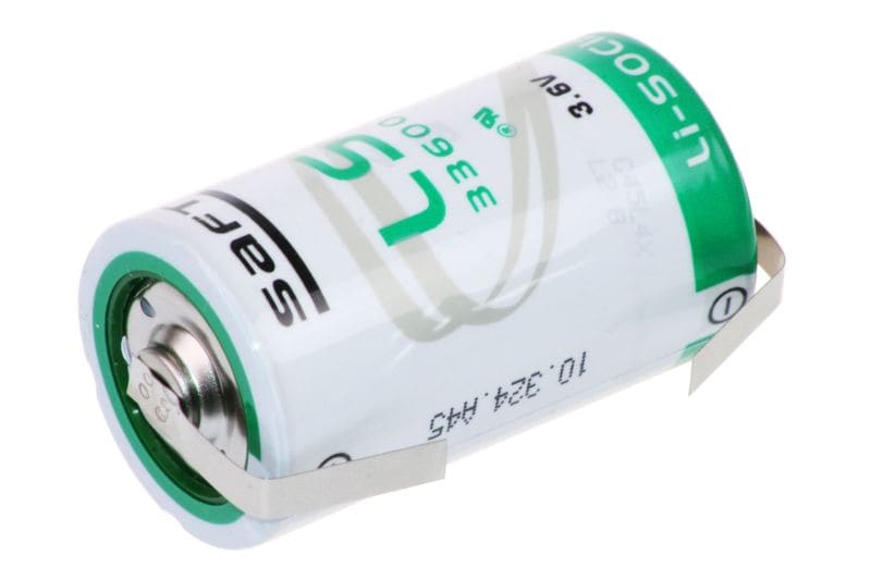 HÜCKMANN - Batterie Lithium 3,6V Mono D LS33600 LF U-Form Saft