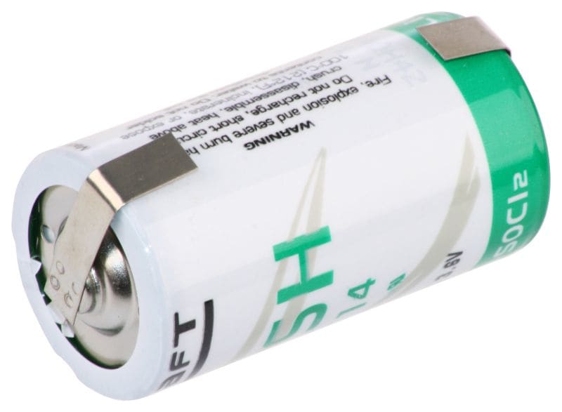 HÜCKMANN - Batterie Lithium 3,6V Baby C LSH14 LF U-Form Saft