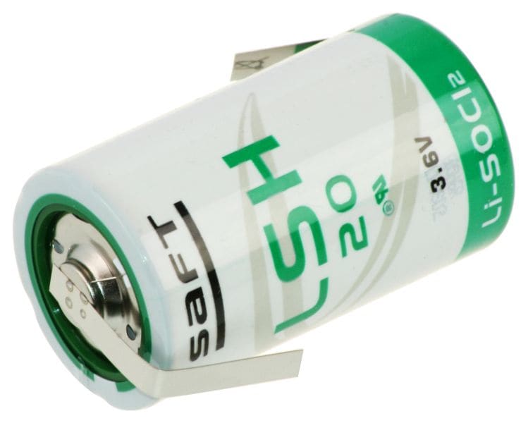 HÜCKMANN - Batterie Lithium 3,6V Mono D LSH20 LF Z-Form Saft