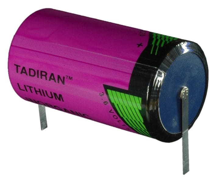 HÜCKMANN - Batterie Lithium 3,6V Mono D 19000mAh Lötfahne U-Form Tadiran