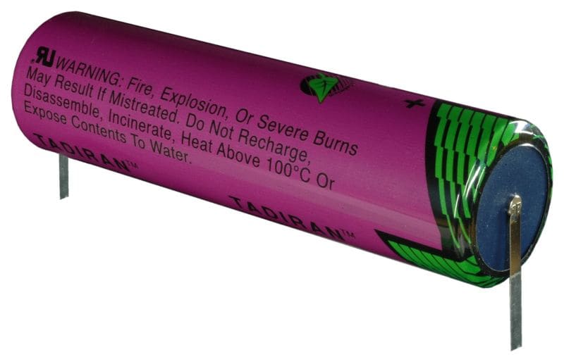 HÜCKMANN - Batterie Lithium 3,6V DD 35000mAh Lötfahne U-Form Tadiran