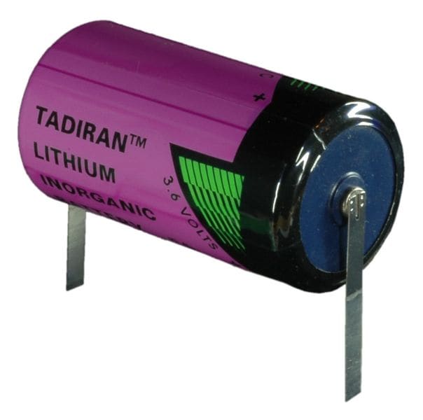 HÜCKMANN - Batterie Lithium 3,6V Baby C 8500mAh Lötfahne U-Form Tadiran