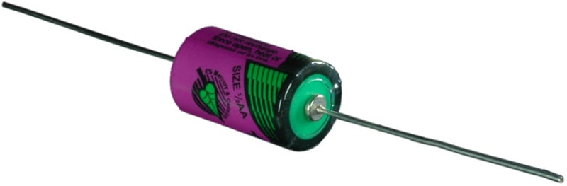 HÜCKMANN - Batterie Lithium 3,6V 1/2 AA 1200mAh Axialdraht Tadiran