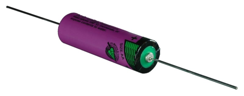HÜCKMANN - Batterie Lithium 3,6V Mignon AA 2400mAh Axialdraht SL360 Tadiran