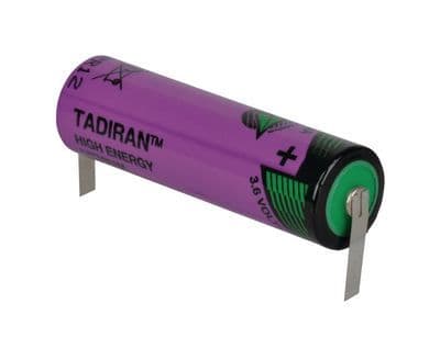 HÜCKMANN - Batterie Lithium 3,6V Mignon AA 2400mAh Lötfahne U-Form Tadiran