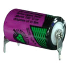 HÜCKMANN - Batterie Lithium 3,6V 900mAh 1/2 AA Print +/- - Tadiran