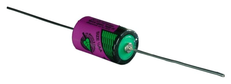 HÜCKMANN - Batterie Lithium 3,6V 1/2 AA 1100mAh Axialdraht Tadiran