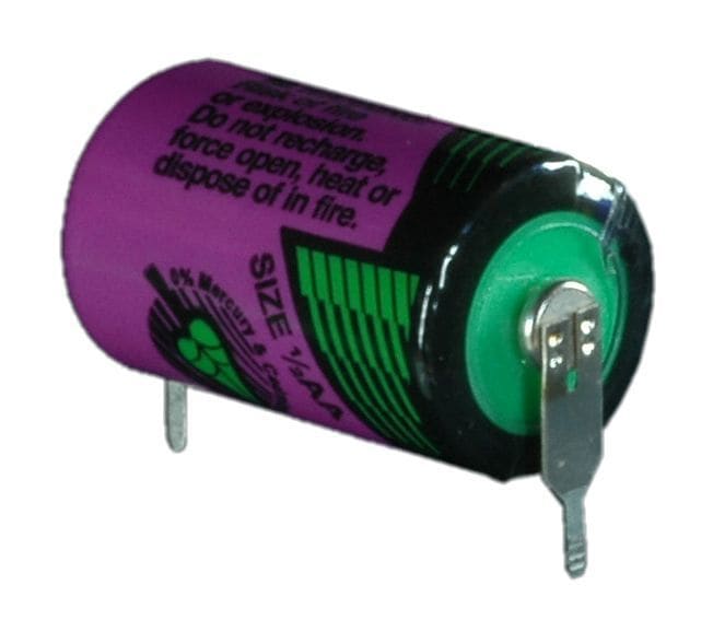HÜCKMANN - Batterie Lithium 3,6V 1/2 AA 1100mAh SL750 Print 1/1 Tadiran