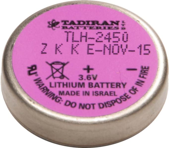 HÜCKMANN - Batterie Lithium 3,6V 2450 550mAh Axialdraht Tadiran