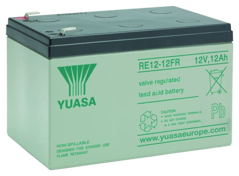 HÜCKMANN - Bleiakku 12V 12Ah RE12-12FR