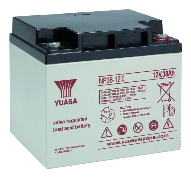 HÜCKMANN - Bleiakku 12V 38Ah NP38-12I