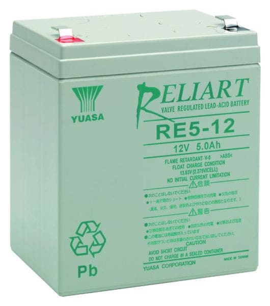 HÜCKMANN - Bleiakku 12V 5Ah RE5-12