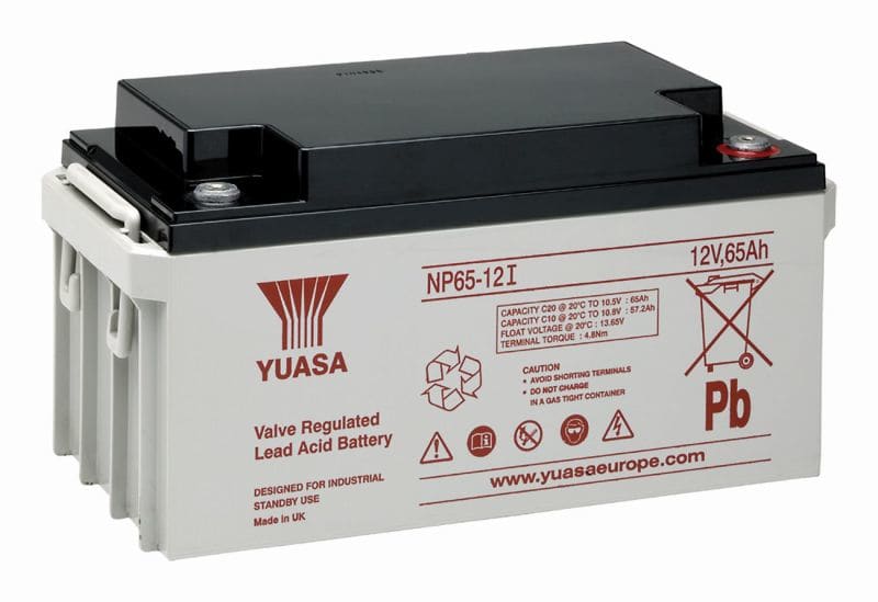 HÜCKMANN - Bleiakku 12V 65Ah NP65-12I