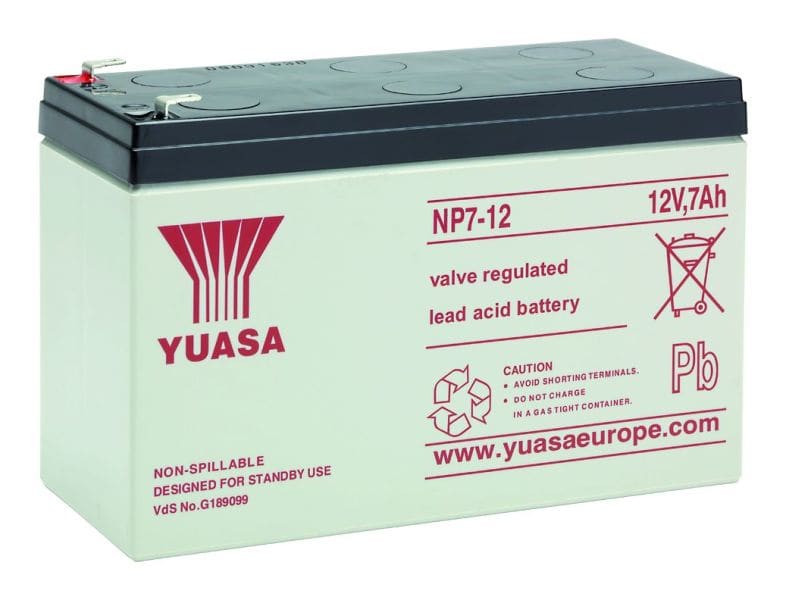 HÜCKMANN - Bleiakku 12V 7Ah NP7-12
