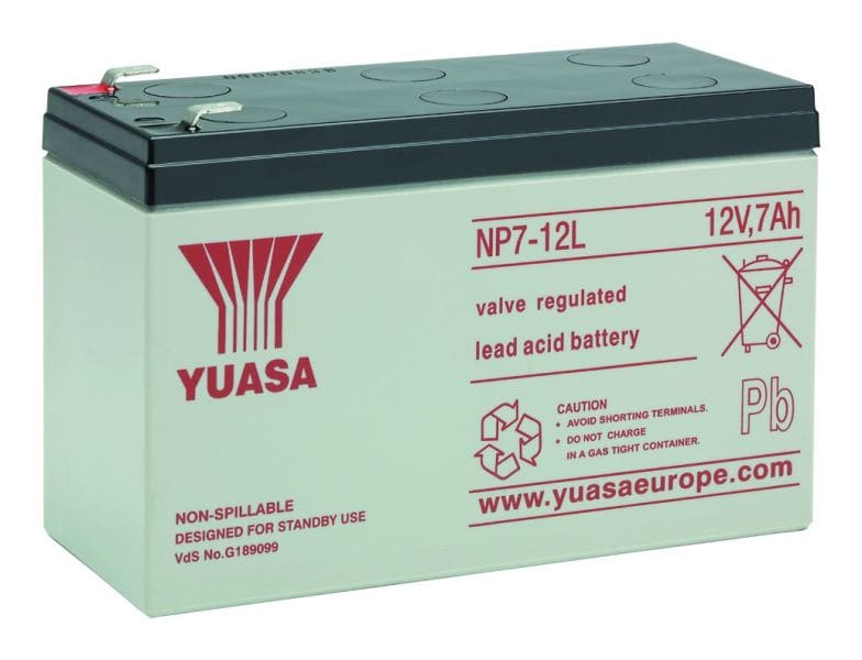 HÜCKMANN - Bleiakku 12V 7Ah NP7-12L