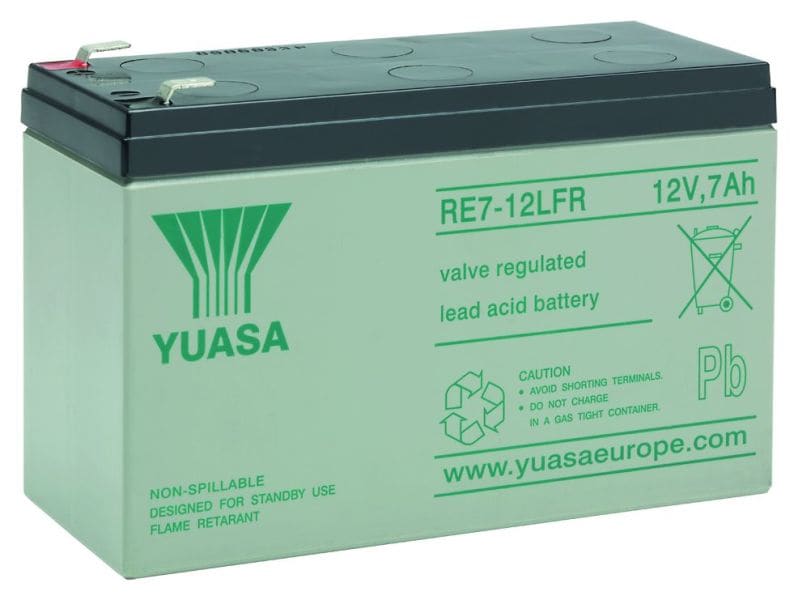 HÜCKMANN - Bleiakku 12V 7Ah RE7-12LFR