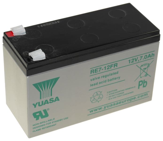 HÜCKMANN - Bleiakku 12V 7Ah RE7-12