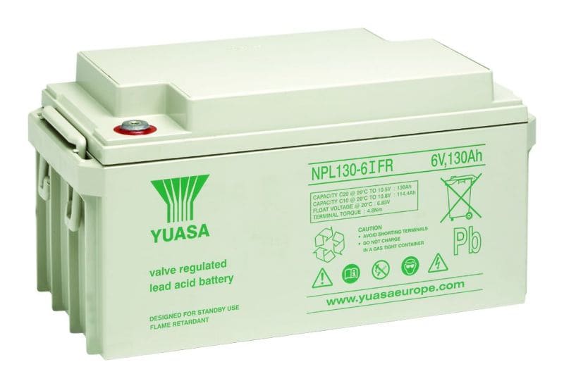 HÜCKMANN - Bleiakku 6V 130Ah NPL130-6IFR