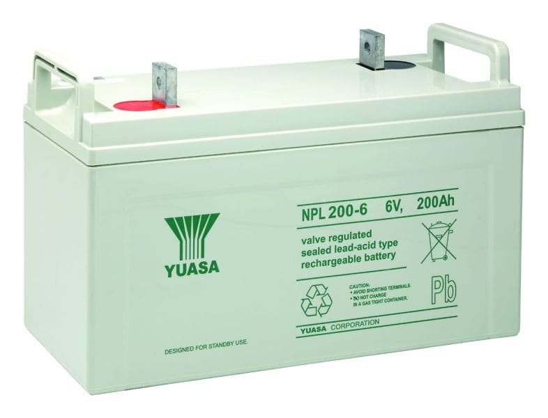 HÜCKMANN - Bleiakku 6V 200Ah NPL200-6