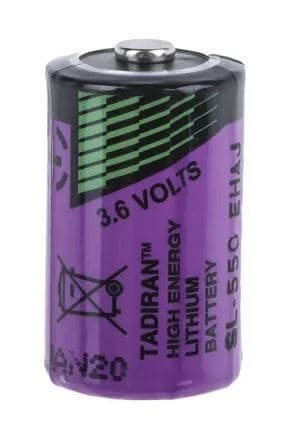 HÜCKMANN - Lithiumbatterie 1/2AA, DUBOX-FCI Stecker