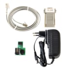 DSC-TYCO - NEO Programmierkabel RS232 für Alarmanlagen mit Nezteil