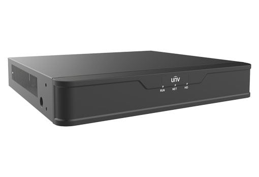 UNV - 4-Kanal Ultra HD 4K-IP-Recorder PoE inkl. 1TB Festplatte