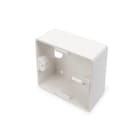 DIGITUS - Keystone AP-Rahmen für Datendose 80x80mm RAL9010
