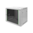 DIGITUS - 19'' Wandgehäuse 9HE HxBxT=505x600x450mm RAL7035