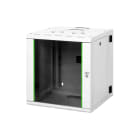 DIGITUS - 19'' Wandgehäuse 12HE HxBxT= 643x600x600mm RAL7035, 3-teilig