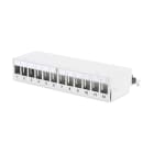 DIGITUS - Keystone Patchpanel  Desktop leer 12-Port geschirmt RAL7035