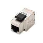 DIGITUS - Keystone Kupplung Kat.6A geschirmt 2x RJ45 Buchse