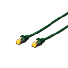 DIGITUS - Patchkabel Kat.6A S/FTP LSZH 0,5m grün