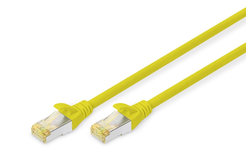 DIGITUS - Patchkabel Kat.6A S/FTP LSZH 2m gelb