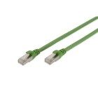 DIGITUS - Patchkabel Kat.6A S/FTP PUR (ÖL-/UV-beständig) 25m grün