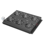 DIGITUS - 19'' Server-Schrank Dachlüfter 6fach f. UNIQUE Serie RAL9005